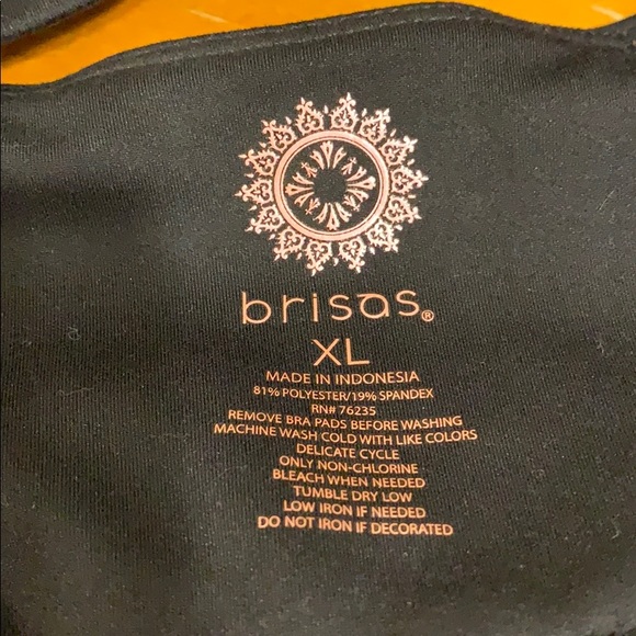 XL Black Sports Bra - Picture 5 of 6